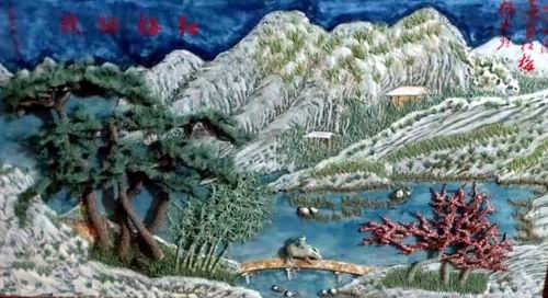 紅梅獨(dú)放  107X70